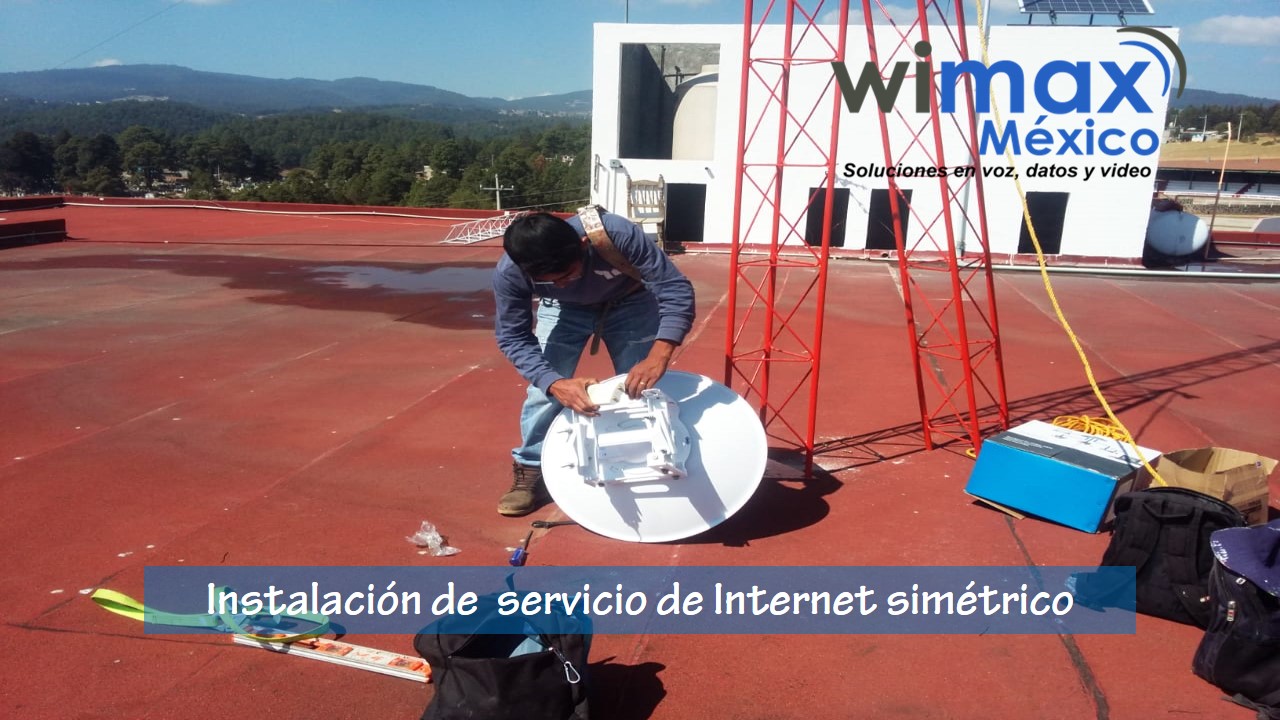 Instalación de enlaces inalámbricos y alineación de antenas